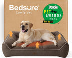 Bedsure Supportmax Orthopedic Dog Bed – Extra-Thick Bolster Sofa