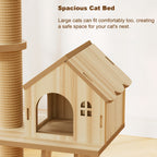 Floor to Ceiling Cat Tree with Scratching Post
