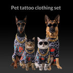 Pet Tattoo Four-Legged Apparel Dog Clothing