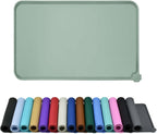 Silicone Dog & Cat Feeding Mat with Raised Edge, Waterproof & Non-Slip
