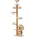 Floor to Ceiling Cat Tree with Scratching Post