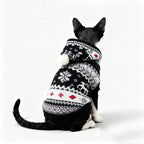 Christmas Sweater For Warm AutumnWinter Apparel For Devon Siamese And Abyssinian Hairless Cats