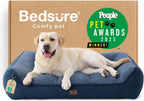 Bedsure Supportmax Orthopedic Dog Bed – Extra-Thick Bolster Sofa