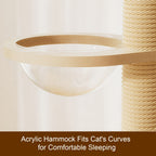 Floor to Ceiling Cat Tree with Scratching Post