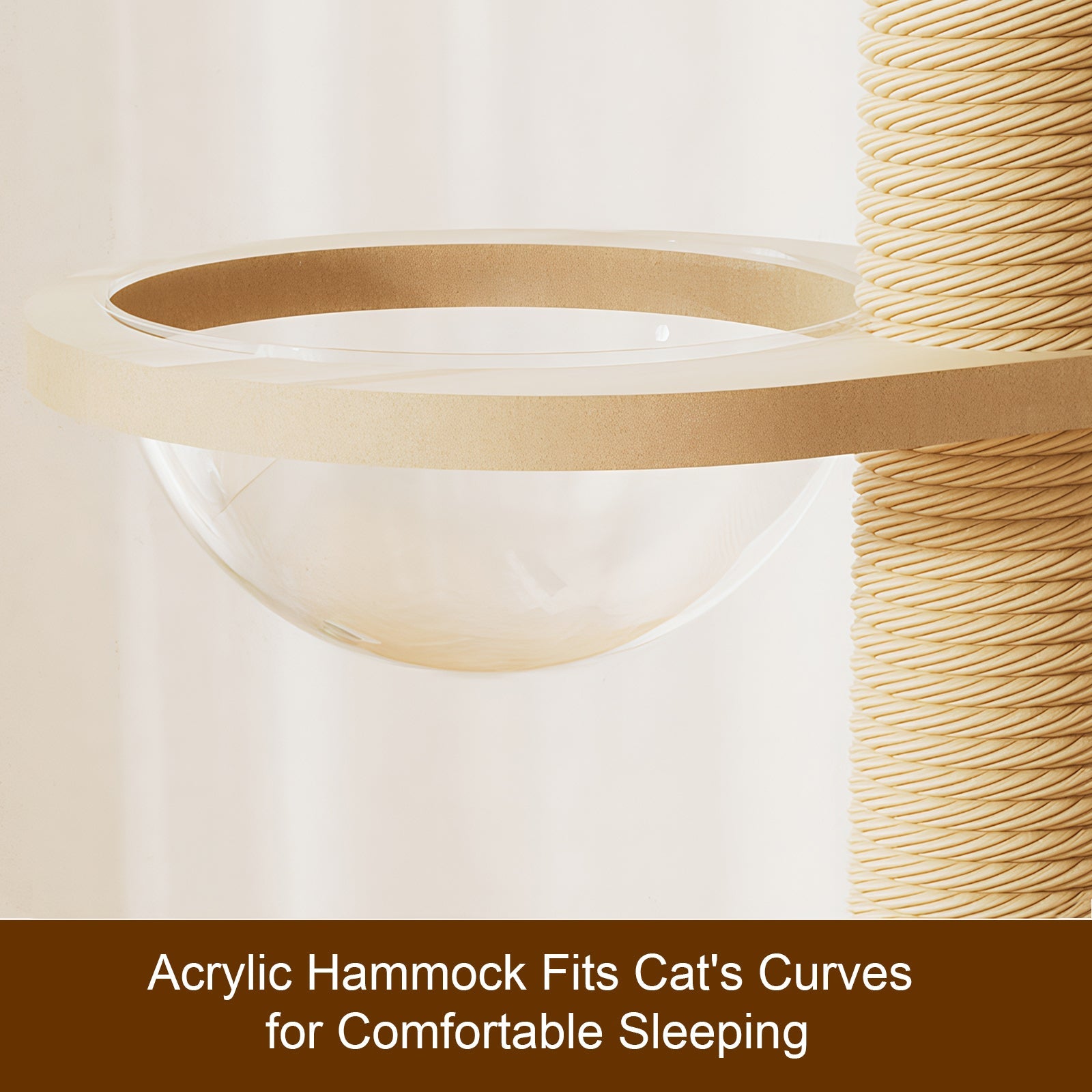 Floor to Ceiling Cat Tree with Scratching Post