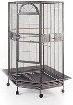 Parrot Escape Jumbo Corner Bird Cage Aviary (Small)