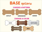 Personalized Dog Bone Crate Name Sign