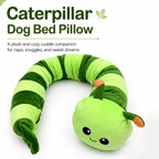 New Pet Doll Pillow, Dog Bed Pillow, Creative New Caterpillar-Shaped Dog Pillow, Soft And Comfortable Pet Supplies