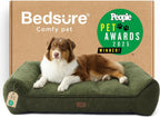 Bedsure Supportmax Orthopedic Dog Bed – Extra-Thick Bolster Sofa