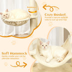80 Inches Tall Cat Tree with 2 Large Condos and Dangling Toys