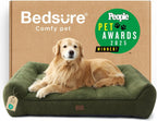 Bedsure Supportmax Orthopedic Dog Bed – Extra-Thick Bolster Sofa