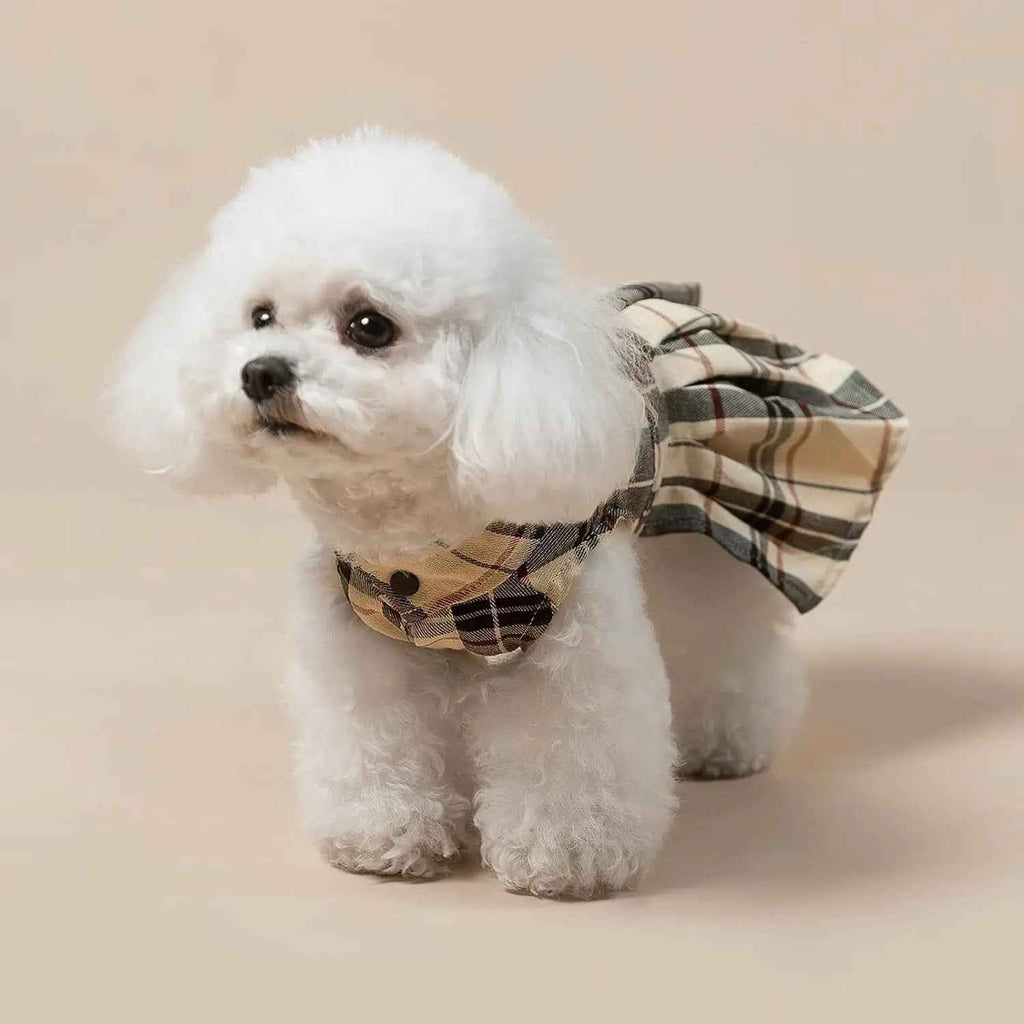 Dog Dress Cute Small Dog Outfit Cotton Puppy Clothes Breathable All Colors
