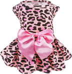 Dog Dress Cute Small Dog Outfit Cotton Puppy Clothes Breathable All Colors