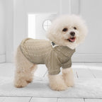 Winter Warm Knitted Turtleneck Sweater for Small Dogs or Cats