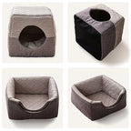 Warm in winter and cool in summer Multi-purpose cat house, small dog pet nest, semi-closed cat nest available in all seasons