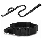 Durable Nylon Dog Collar with Reflective Leash Set