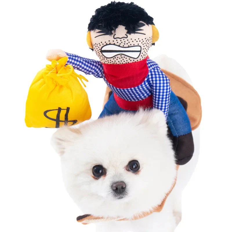 1PCS Halloween Dagger Pet Transformation Dress Festival Funny Knife Holding Dog Clothes Cat Standing Dress Pet Dress Up