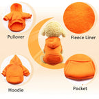 Chapter One Winter Dog Hoodie for Small & Medium Dogs