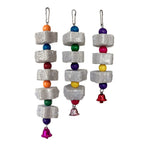 1PC Pet Teeth Grinding Volcanic Rock Toy for Parrots Hamsters Cage Accessories Bird Toy Chewing Toy