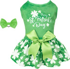 Velvet Dog Birthday and Holiday Dress  For Small Dogs Puppy Holiday Skirt XXS–L