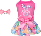 Velvet Dog Birthday and Holiday Dress  For Small Dogs Puppy Holiday Skirt XXS–L