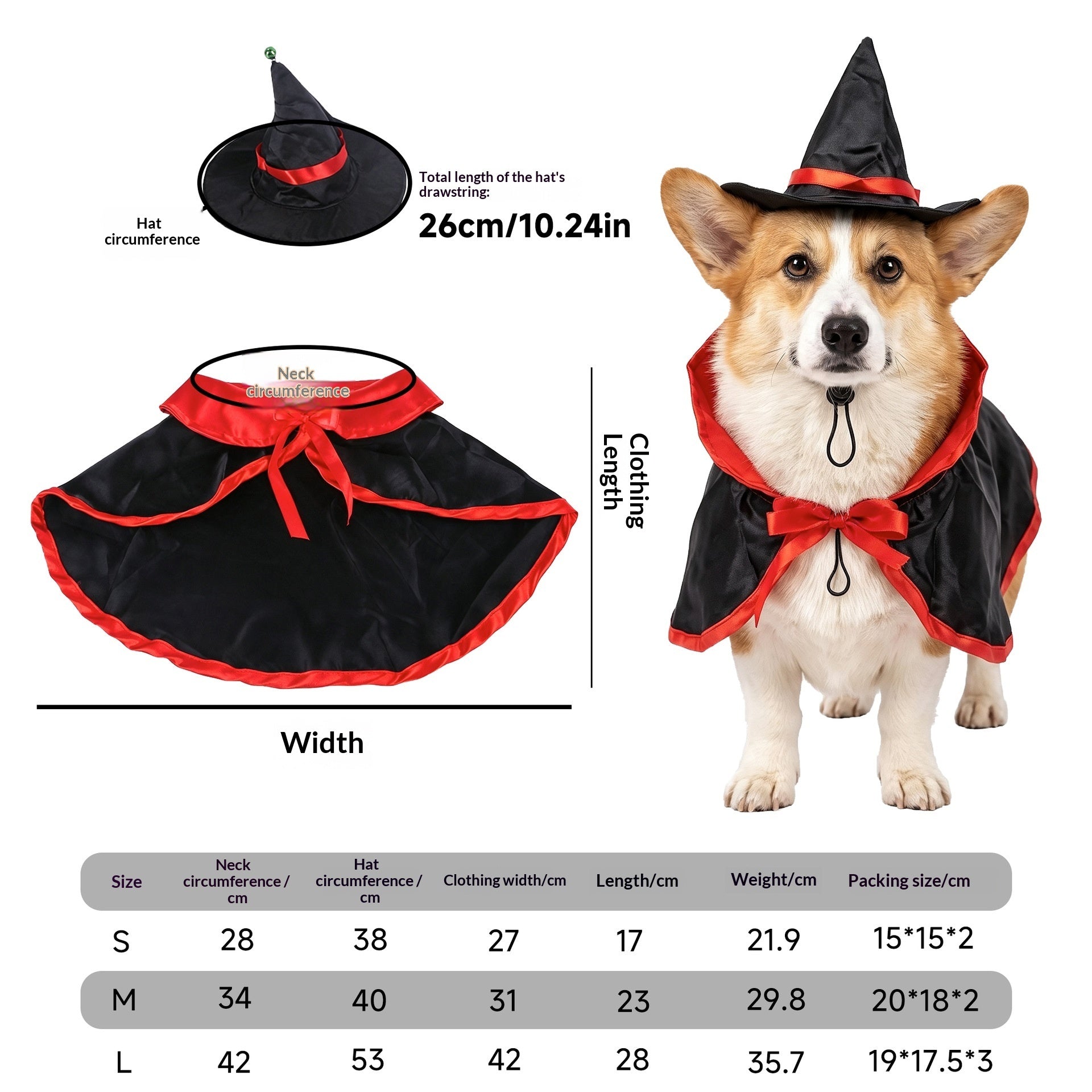 Pet Costume Cat Transformation Funny Holiday Dress-Up Outfit