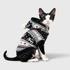Christmas Sweater For Warm AutumnWinter Apparel For Devon Siamese And Abyssinian Hairless Cats