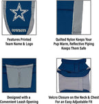NFL Puffer Vest for Dogs & Cats – All Teams, XS–3XL
