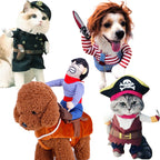 Pet Costume Cat Transformation Funny Holiday Dress-Up Outfit