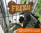 Personalized Dog Bone Crate Name Sign