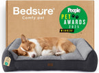 Bedsure Supportmax Orthopedic Dog Bed – Extra-Thick Bolster Sofa