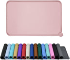 Silicone Dog & Cat Feeding Mat with Raised Edge, Waterproof & Non-Slip