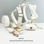 White Leather Set