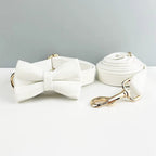 White Leather Set